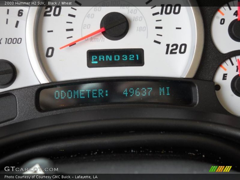 Black / Wheat 2003 Hummer H2 SUV