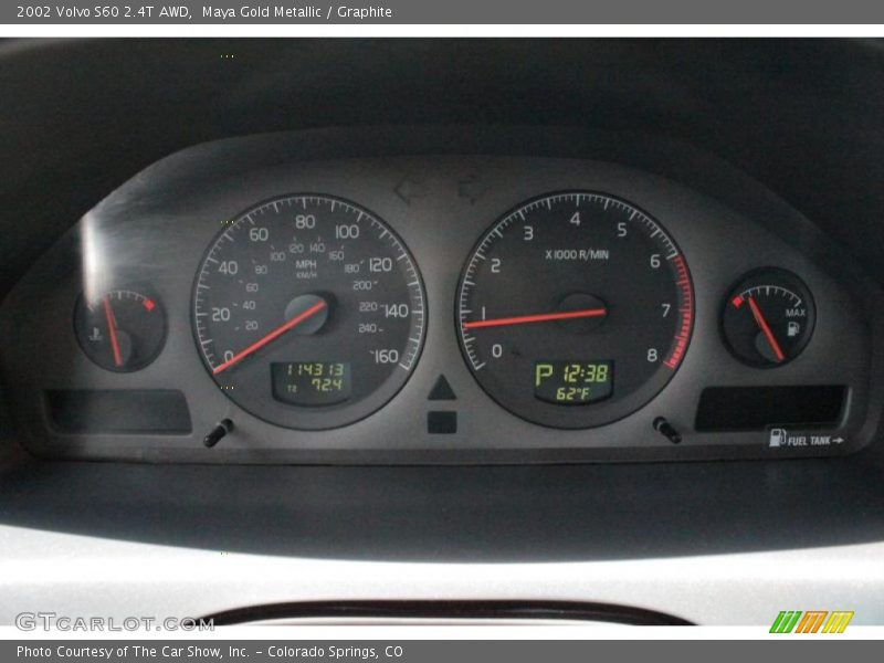 Maya Gold Metallic / Graphite 2002 Volvo S60 2.4T AWD