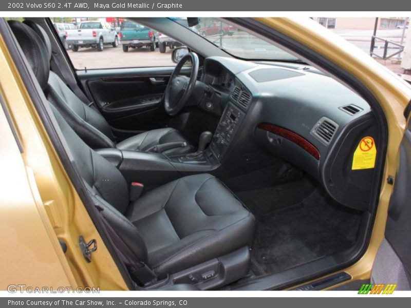 2002 S60 2.4T AWD Graphite Interior