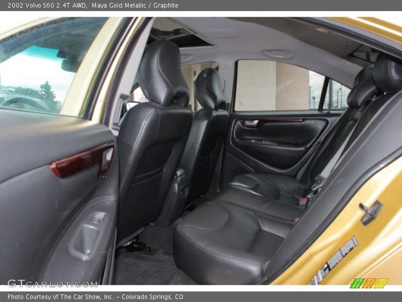  2002 S60 2.4T AWD Graphite Interior