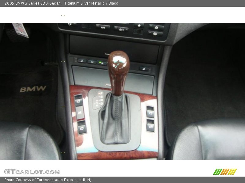 Titanium Silver Metallic / Black 2005 BMW 3 Series 330i Sedan