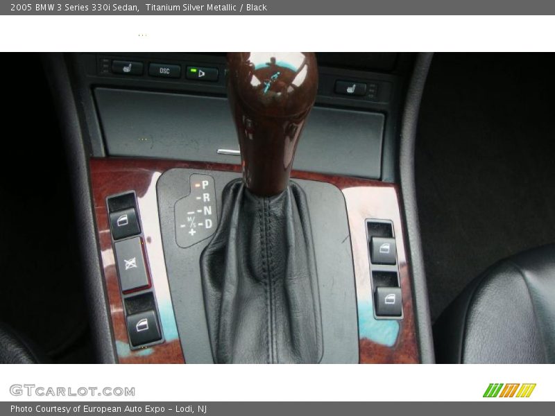 Titanium Silver Metallic / Black 2005 BMW 3 Series 330i Sedan
