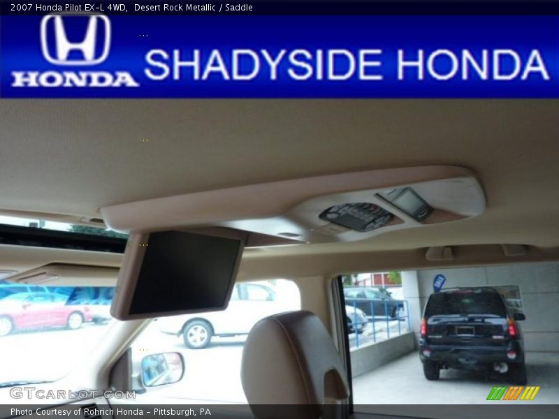 Desert Rock Metallic / Saddle 2007 Honda Pilot EX-L 4WD