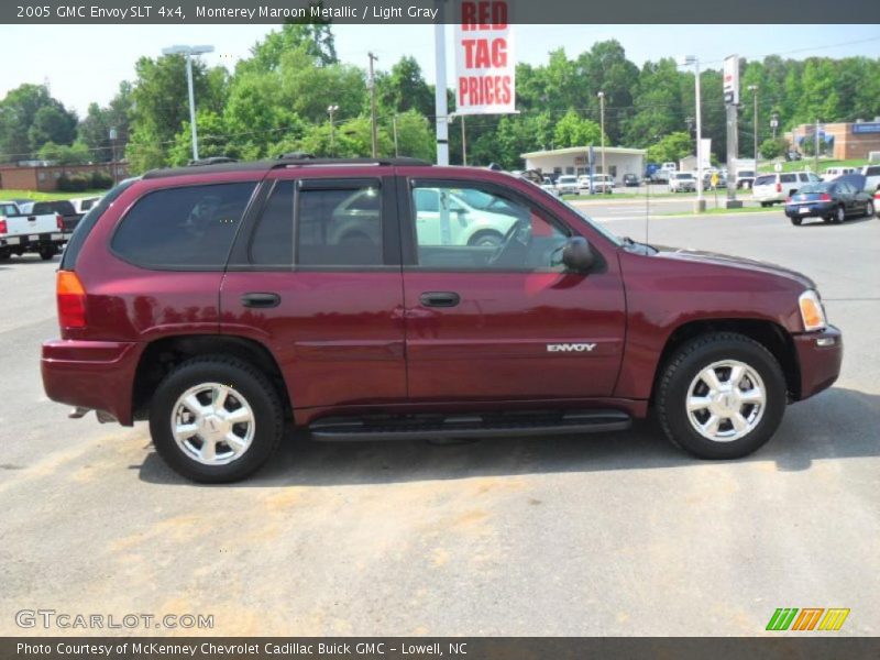 Monterey Maroon Metallic / Light Gray 2005 GMC Envoy SLT 4x4