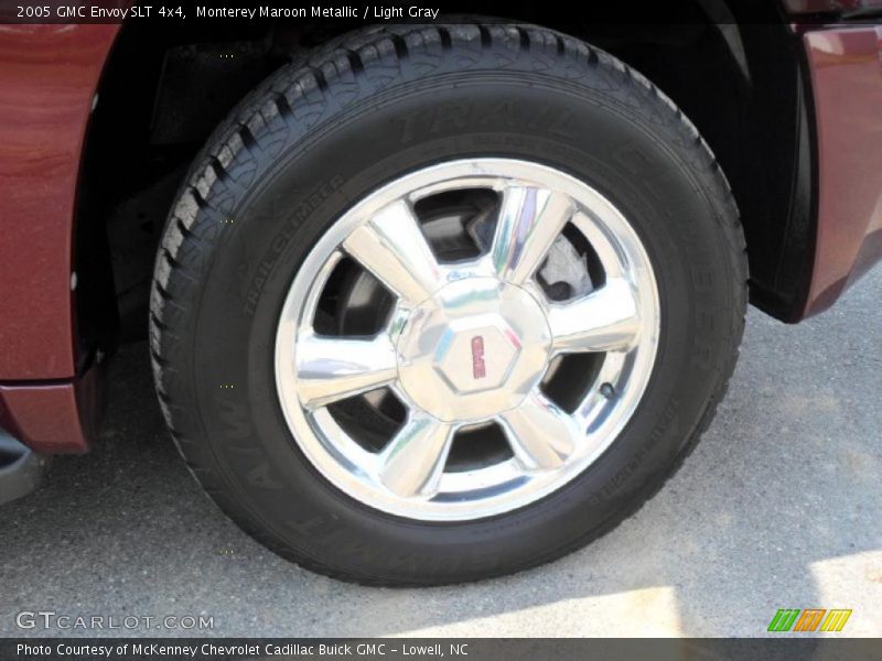 Monterey Maroon Metallic / Light Gray 2005 GMC Envoy SLT 4x4