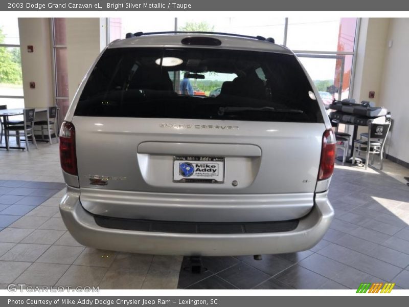 Bright Silver Metallic / Taupe 2003 Dodge Grand Caravan eL