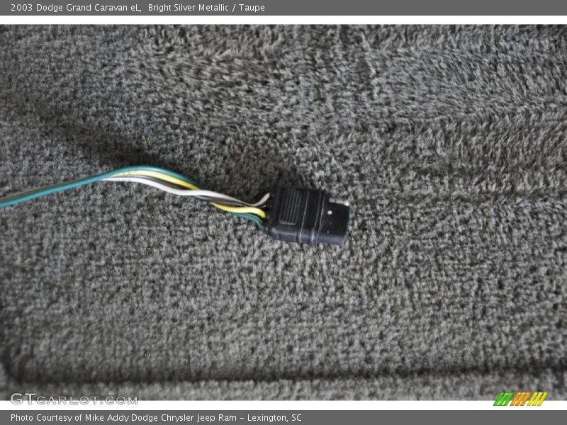 Bright Silver Metallic / Taupe 2003 Dodge Grand Caravan eL