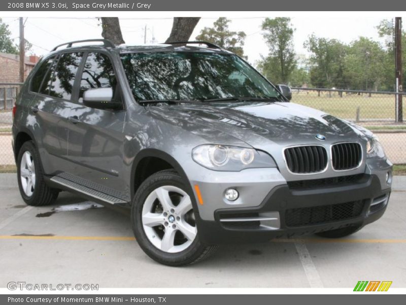 Space Grey Metallic / Grey 2008 BMW X5 3.0si