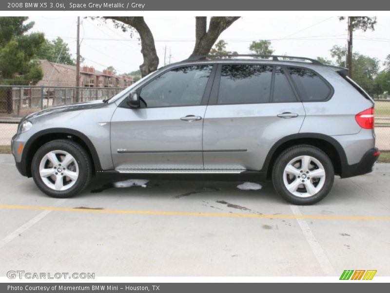Space Grey Metallic / Grey 2008 BMW X5 3.0si