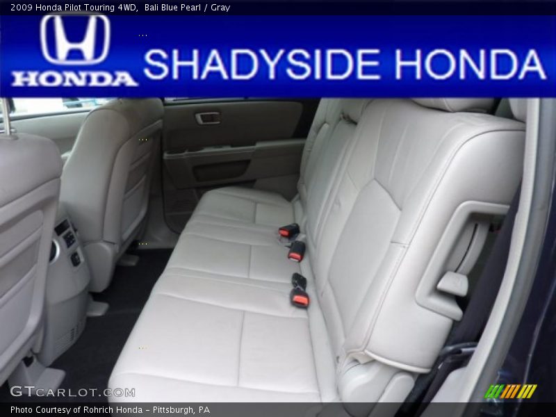 Bali Blue Pearl / Gray 2009 Honda Pilot Touring 4WD