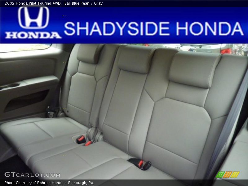 Bali Blue Pearl / Gray 2009 Honda Pilot Touring 4WD