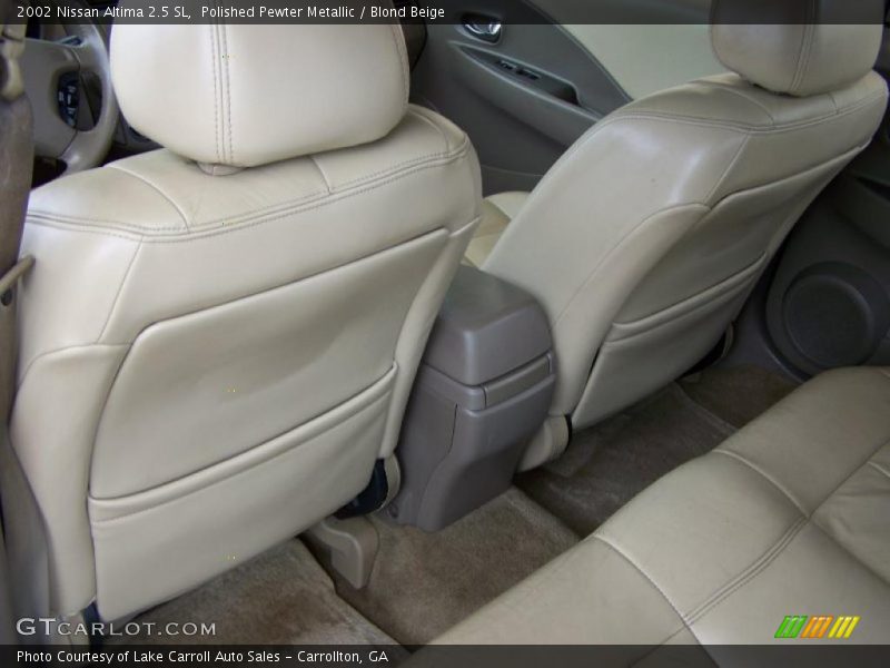 Polished Pewter Metallic / Blond Beige 2002 Nissan Altima 2.5 SL