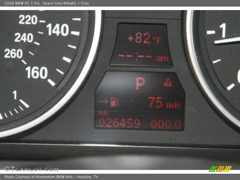 Space Grey Metallic / Grey 2008 BMW X5 3.0si