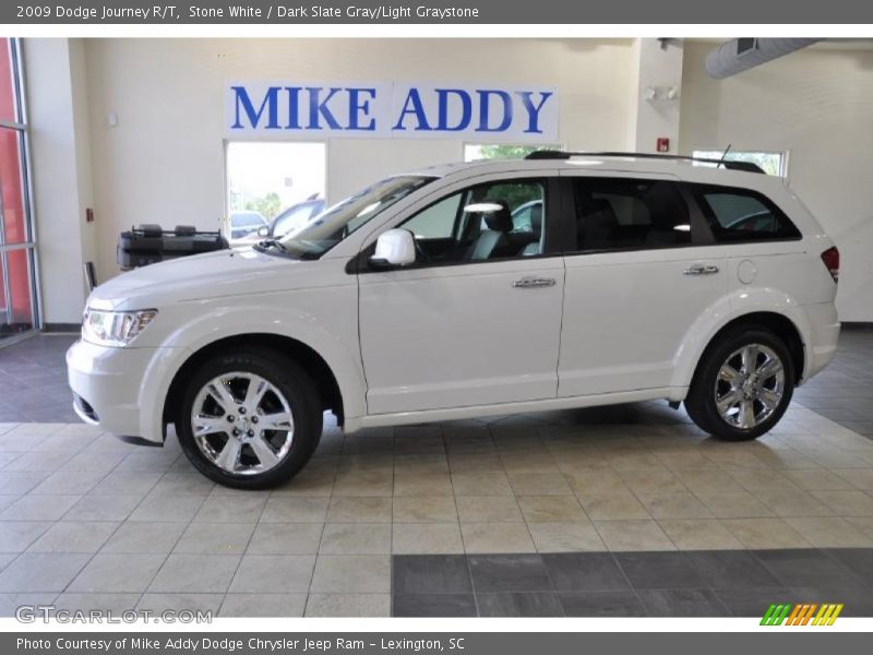 Stone White / Dark Slate Gray/Light Graystone 2009 Dodge Journey R/T