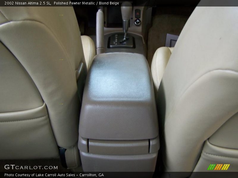 Polished Pewter Metallic / Blond Beige 2002 Nissan Altima 2.5 SL