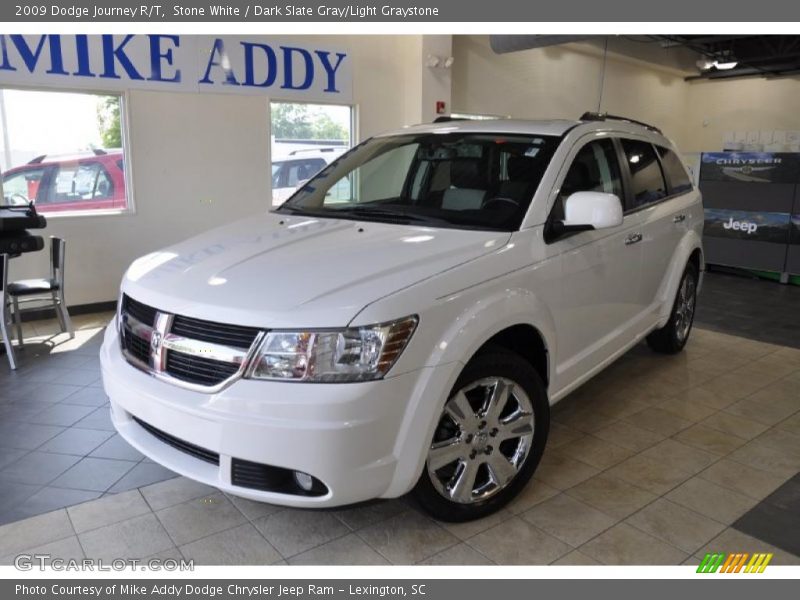 Stone White / Dark Slate Gray/Light Graystone 2009 Dodge Journey R/T