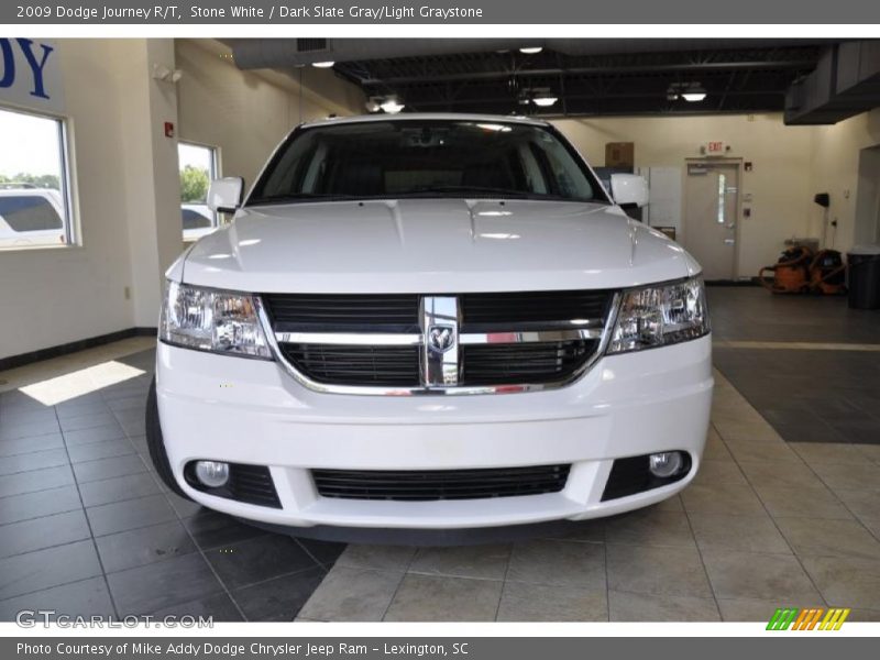 Stone White / Dark Slate Gray/Light Graystone 2009 Dodge Journey R/T