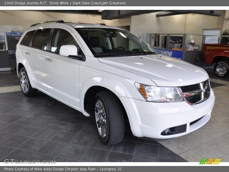 Stone White / Dark Slate Gray/Light Graystone 2009 Dodge Journey R/T