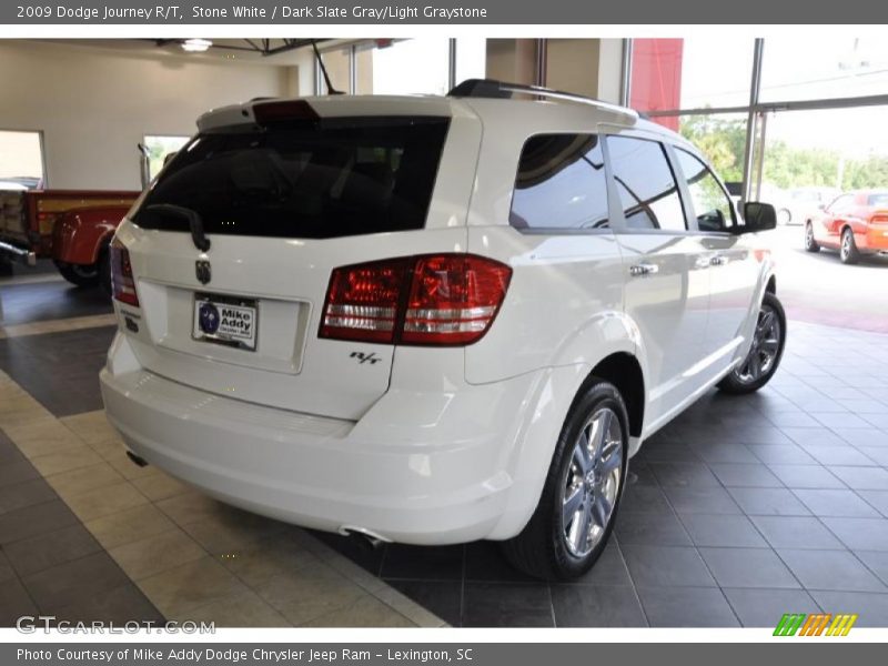 Stone White / Dark Slate Gray/Light Graystone 2009 Dodge Journey R/T