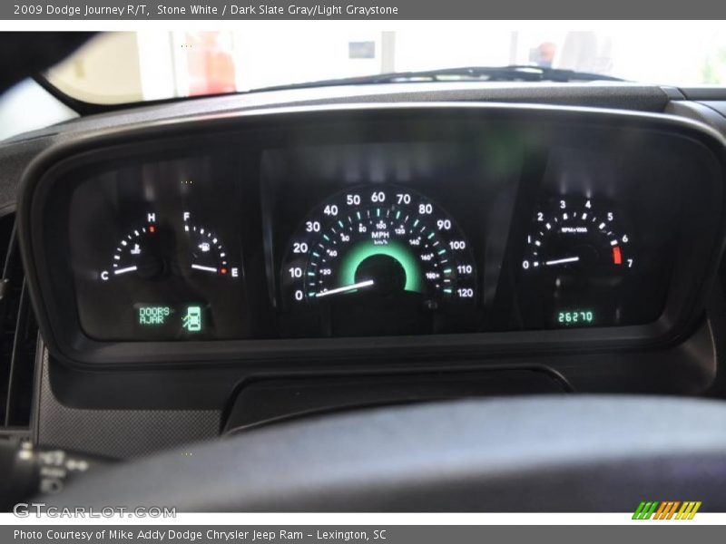 Stone White / Dark Slate Gray/Light Graystone 2009 Dodge Journey R/T