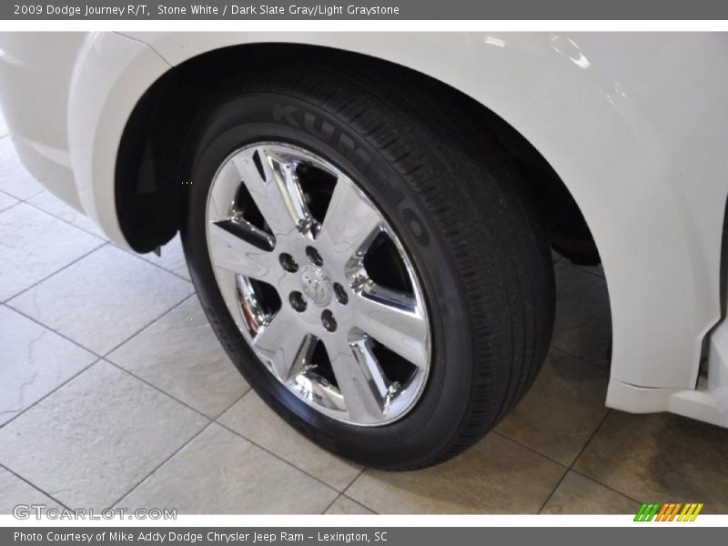 Stone White / Dark Slate Gray/Light Graystone 2009 Dodge Journey R/T