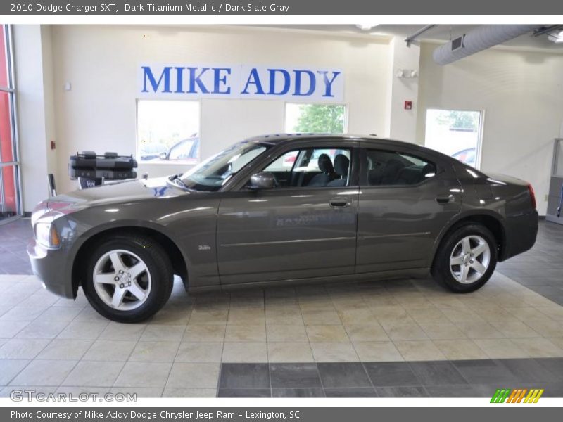 Dark Titanium Metallic / Dark Slate Gray 2010 Dodge Charger SXT