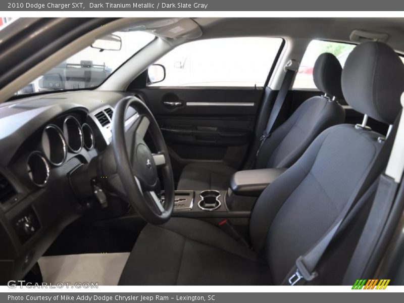 Dark Titanium Metallic / Dark Slate Gray 2010 Dodge Charger SXT