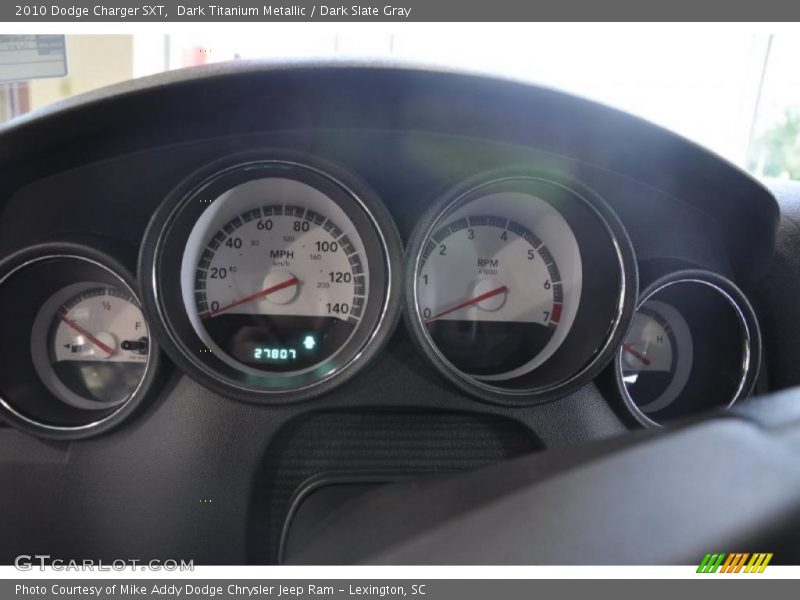 Dark Titanium Metallic / Dark Slate Gray 2010 Dodge Charger SXT