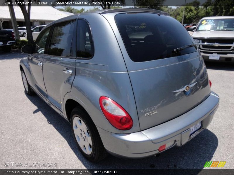 Steel Silver Metallic / Pastel Slate Gray 2009 Chrysler PT Cruiser LX