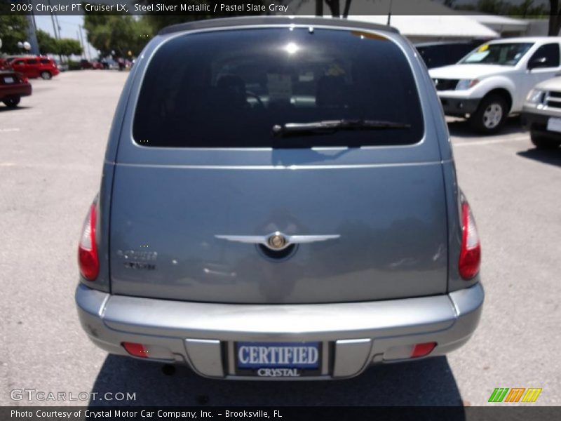 Steel Silver Metallic / Pastel Slate Gray 2009 Chrysler PT Cruiser LX