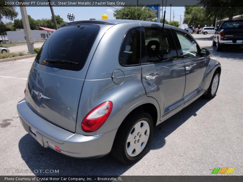 Steel Silver Metallic / Pastel Slate Gray 2009 Chrysler PT Cruiser LX