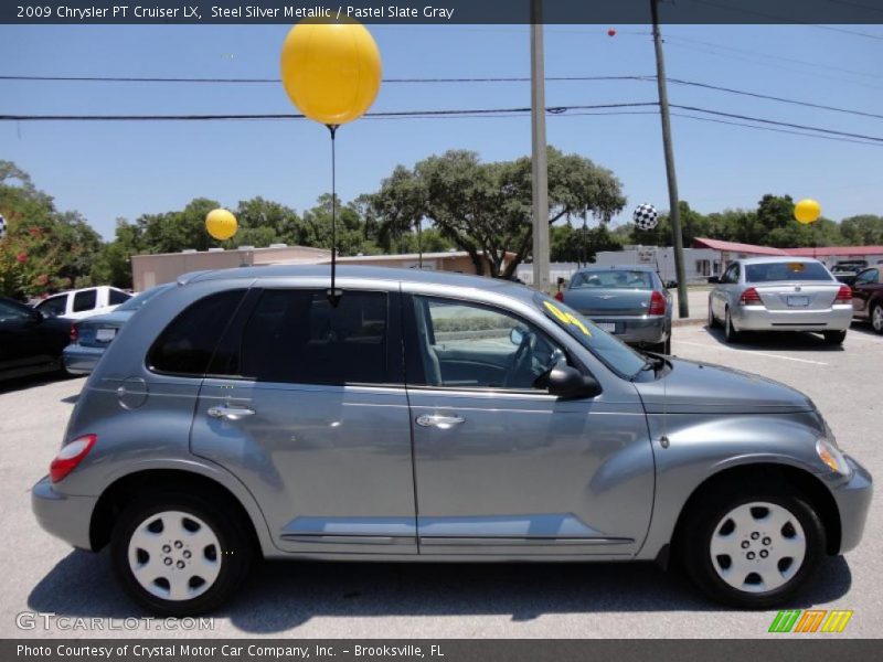 Steel Silver Metallic / Pastel Slate Gray 2009 Chrysler PT Cruiser LX