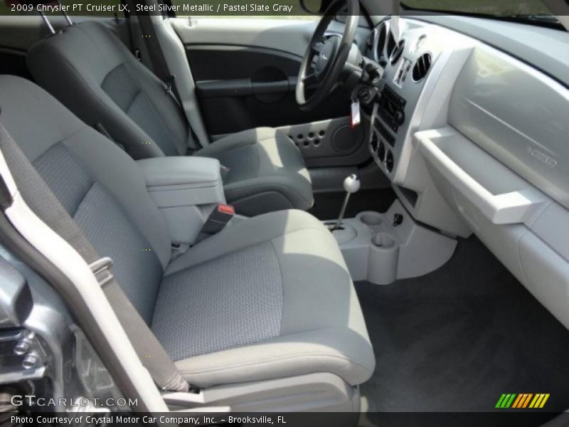 Steel Silver Metallic / Pastel Slate Gray 2009 Chrysler PT Cruiser LX