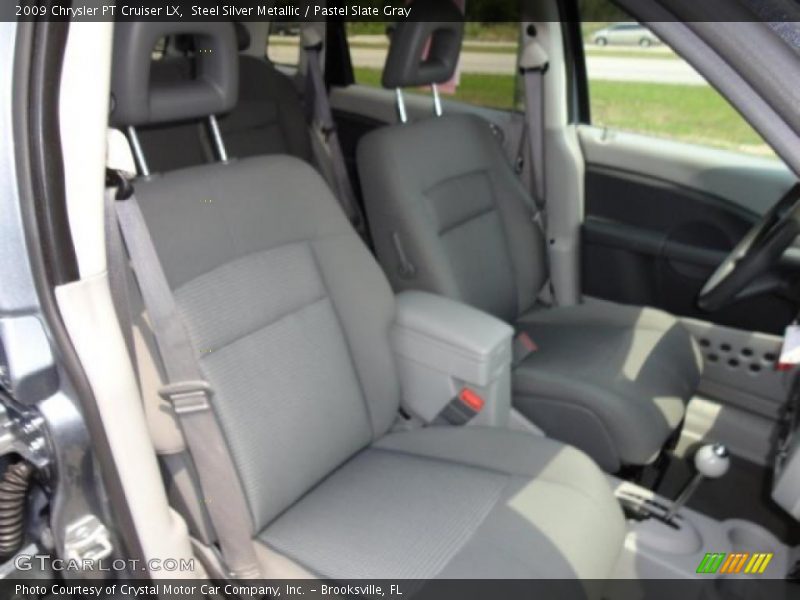 Steel Silver Metallic / Pastel Slate Gray 2009 Chrysler PT Cruiser LX