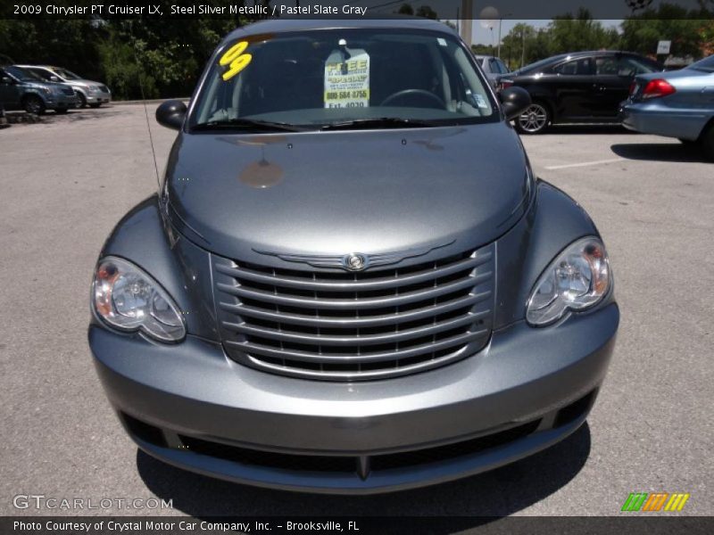 Steel Silver Metallic / Pastel Slate Gray 2009 Chrysler PT Cruiser LX