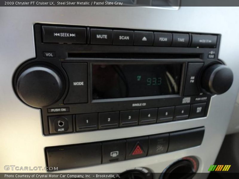 Steel Silver Metallic / Pastel Slate Gray 2009 Chrysler PT Cruiser LX