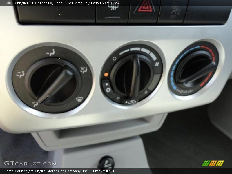 Steel Silver Metallic / Pastel Slate Gray 2009 Chrysler PT Cruiser LX