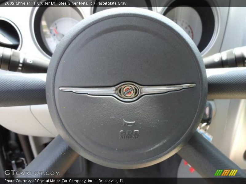 Steel Silver Metallic / Pastel Slate Gray 2009 Chrysler PT Cruiser LX