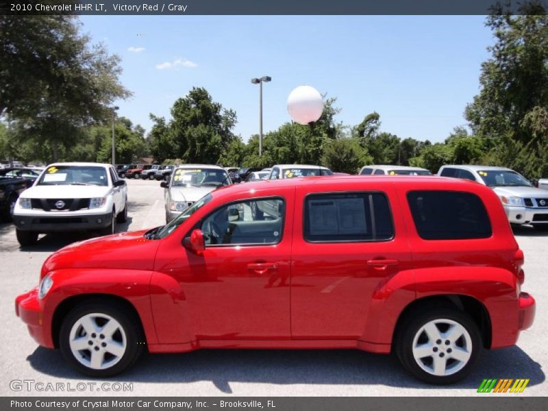 Victory Red / Gray 2010 Chevrolet HHR LT