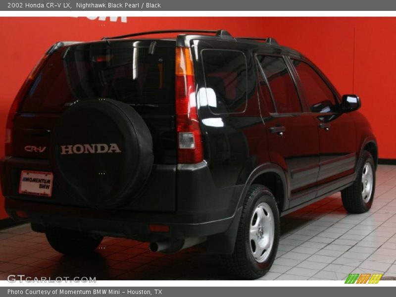 Nighthawk Black Pearl / Black 2002 Honda CR-V LX