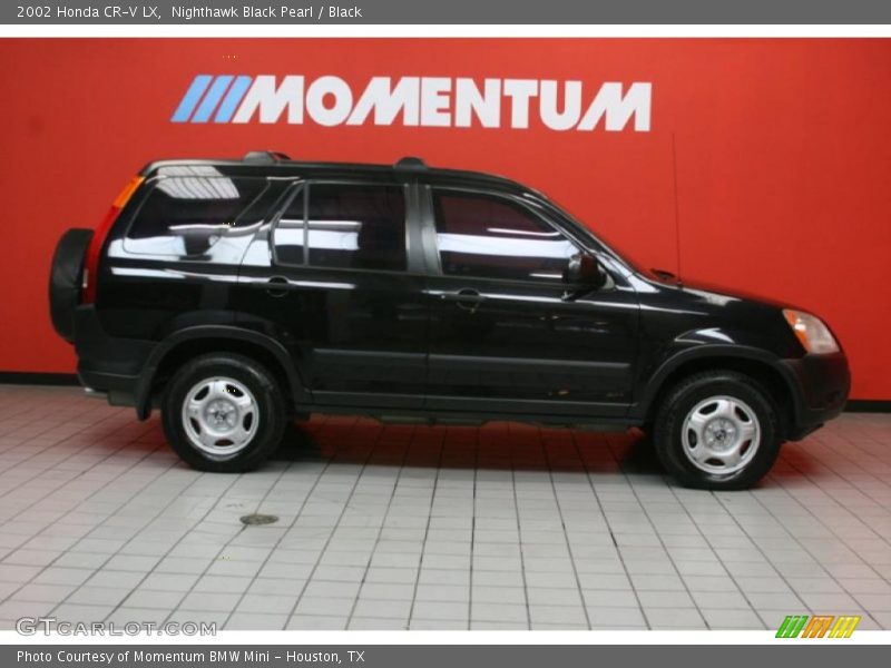 Nighthawk Black Pearl / Black 2002 Honda CR-V LX