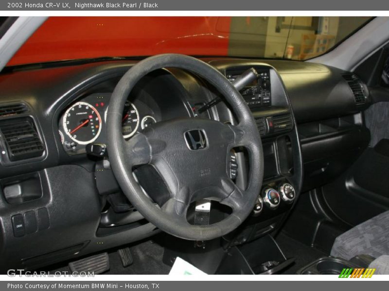 Nighthawk Black Pearl / Black 2002 Honda CR-V LX