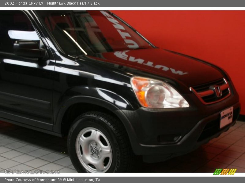 Nighthawk Black Pearl / Black 2002 Honda CR-V LX
