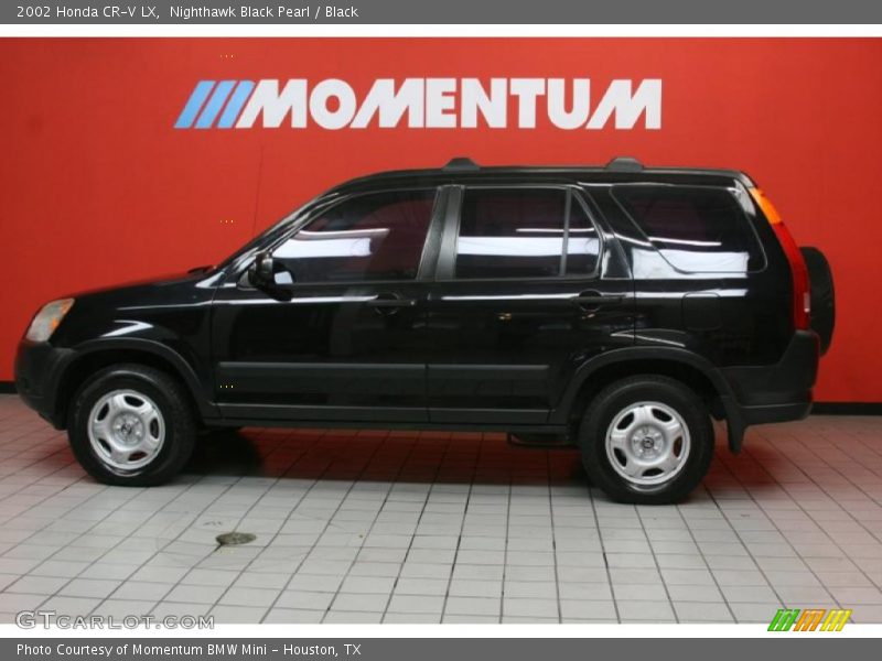 Nighthawk Black Pearl / Black 2002 Honda CR-V LX