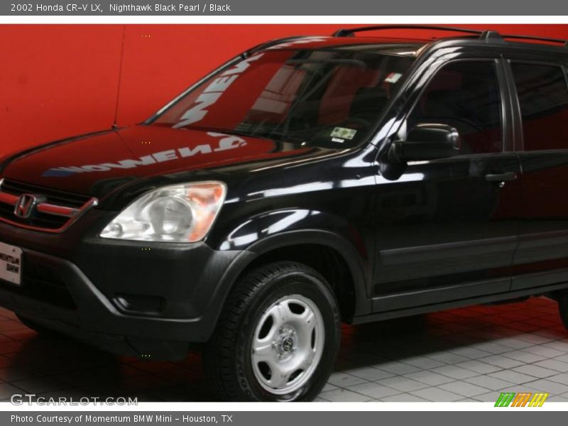 Nighthawk Black Pearl / Black 2002 Honda CR-V LX