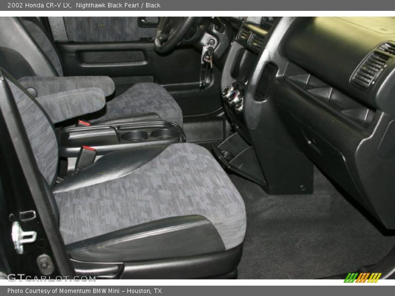 Nighthawk Black Pearl / Black 2002 Honda CR-V LX