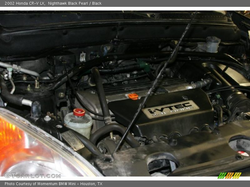 Nighthawk Black Pearl / Black 2002 Honda CR-V LX