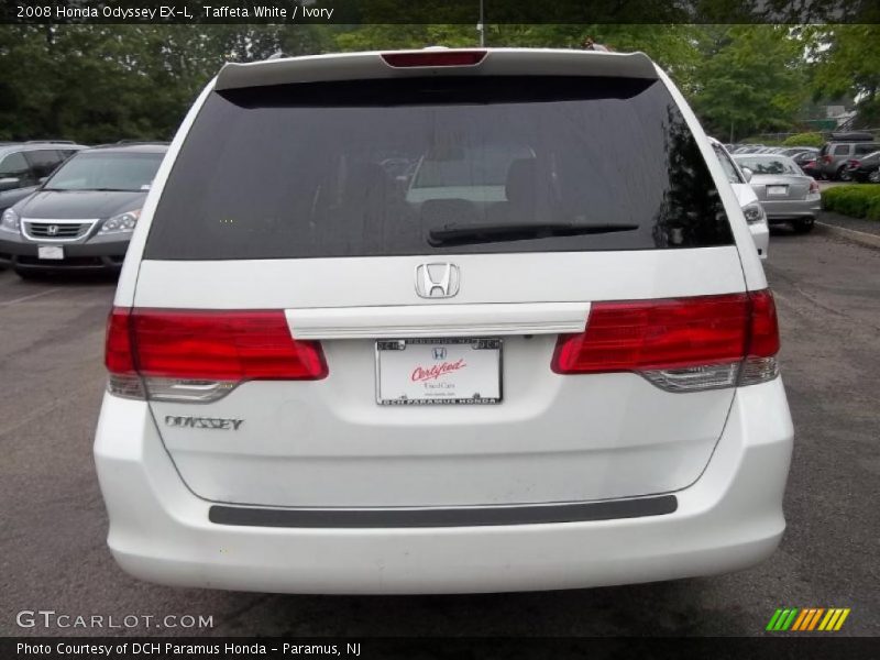 Taffeta White / Ivory 2008 Honda Odyssey EX-L