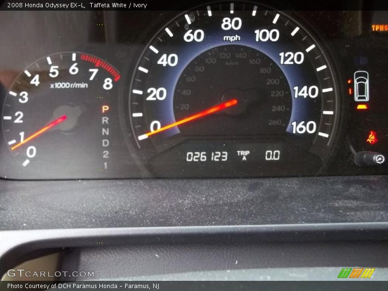 Taffeta White / Ivory 2008 Honda Odyssey EX-L