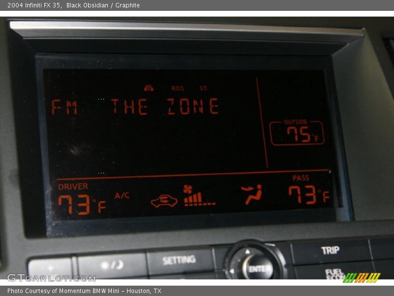 Black Obsidian / Graphite 2004 Infiniti FX 35